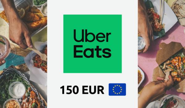 Uber Eats Gift Card 150 EUR