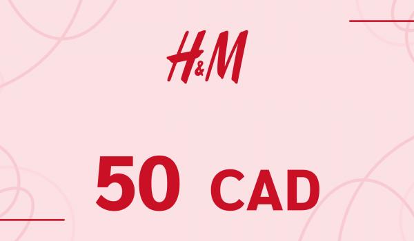 H and M Gift Card 50 CAD