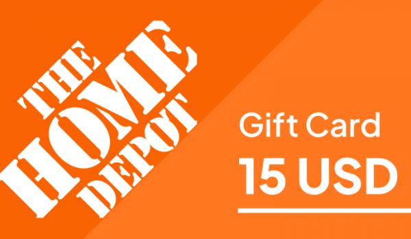 The Home Depot Gift Card 15 USD