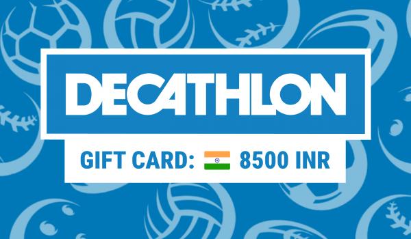 Decathlon Gift Card 8500 INR