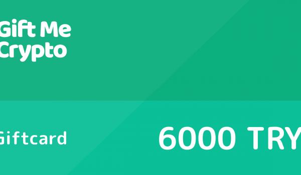 Gift Me Crypto Gift Card 6000 TRY