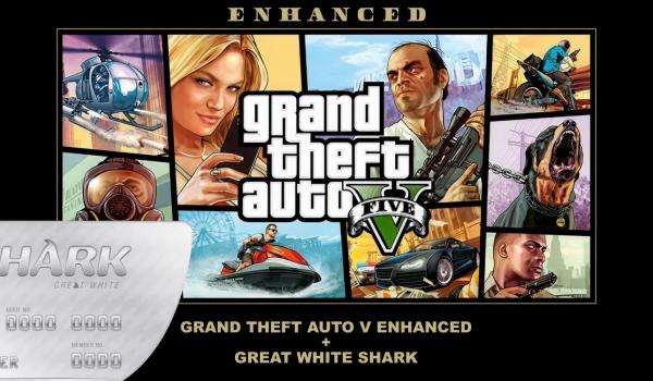 Grand Theft Auto V Enhanced plus Great White Shark (PC)