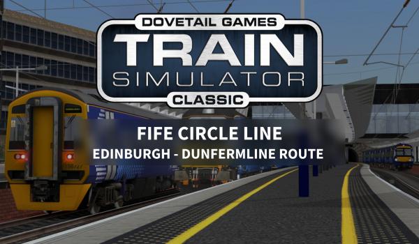 Train Simulator Fife Circle Line Edinburgh Dunfermline Route Add On DLC (PC)