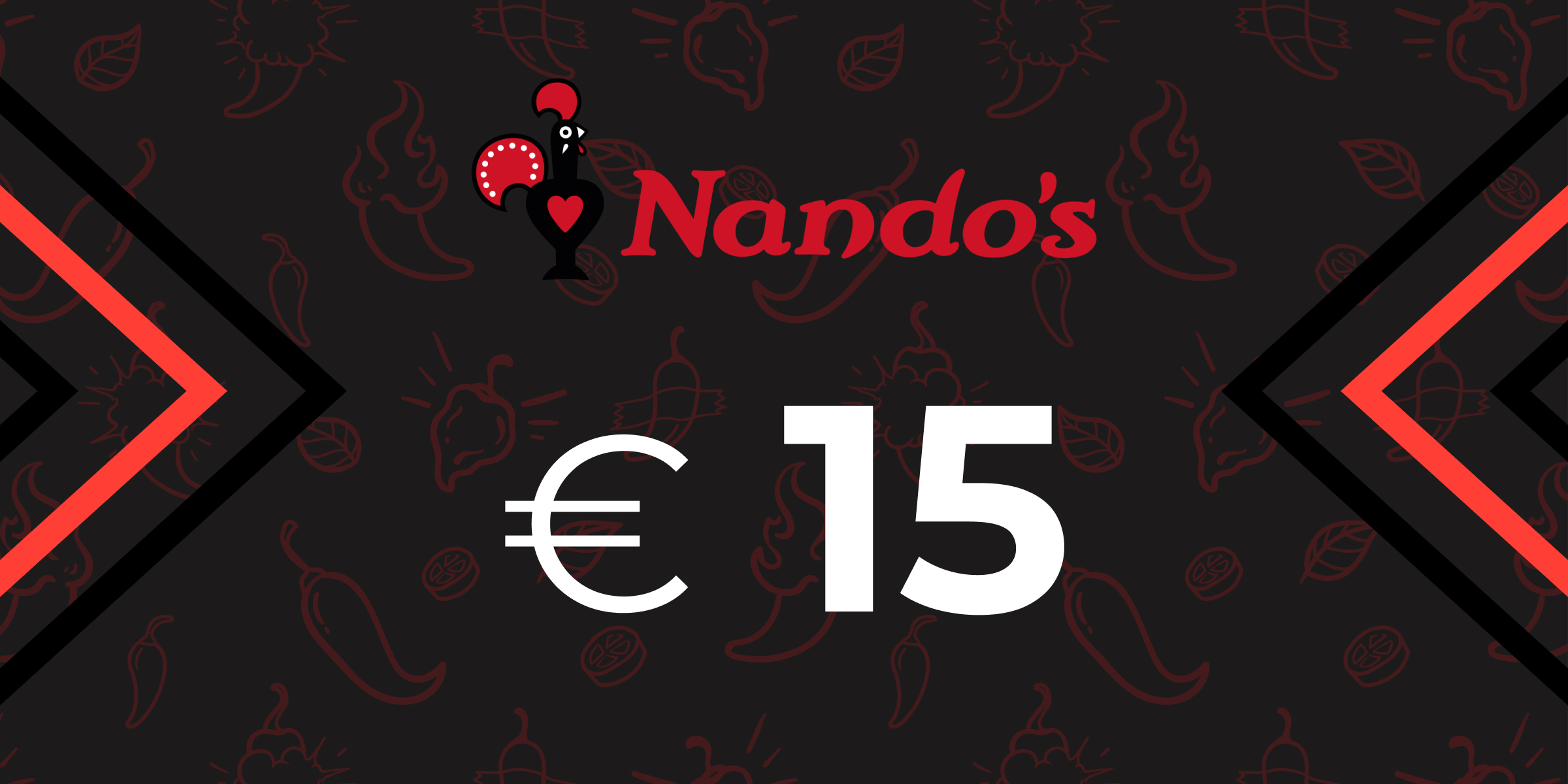 Nandos Gift Card 15 EUR