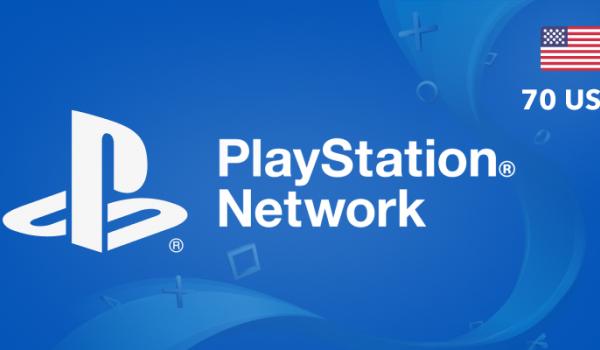 PlayStation Network Gift Card 70 USD