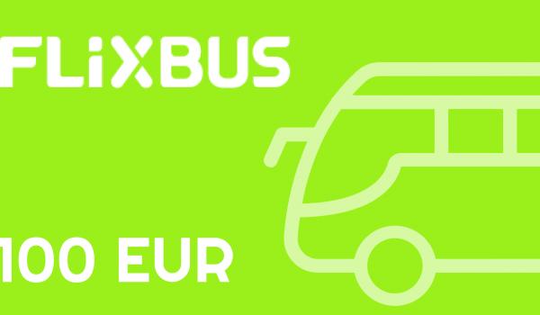 FLIXBUS Gift Card 100 EUR
