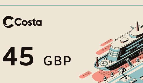 Costa Gift Card 45 GBP