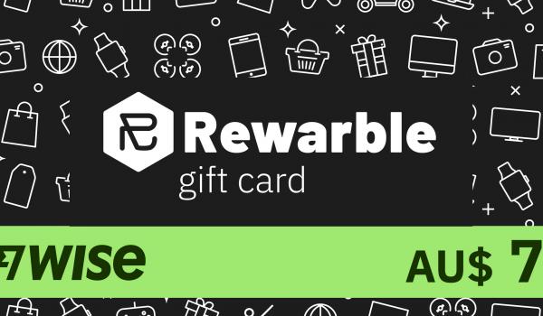 REWARBLE Wise Gift Card 7 AUD