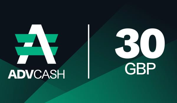 Advanced Cash Gift Card 30 GBP
