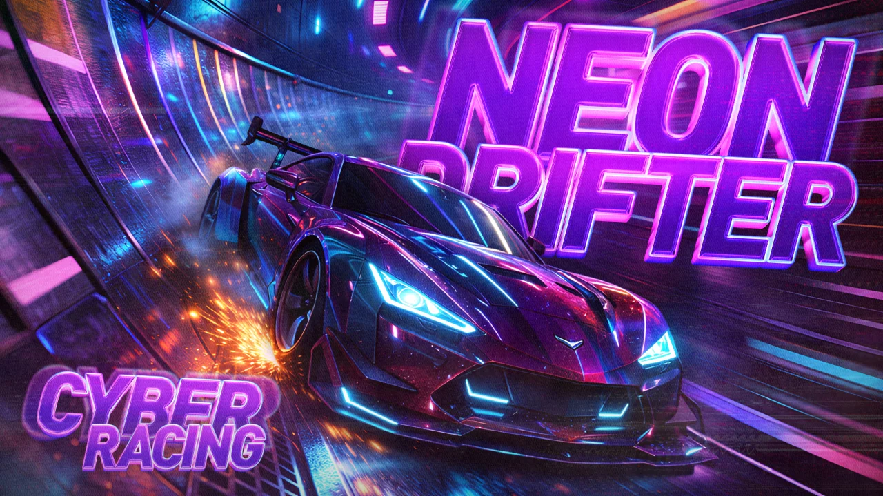 Neon Drifter Cyber Racing (PS4)