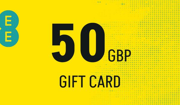 EE Gift Card 50 GBP