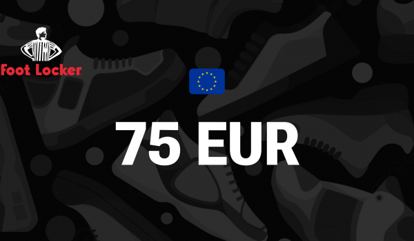 Foot Locker Gift Card 75 EUR