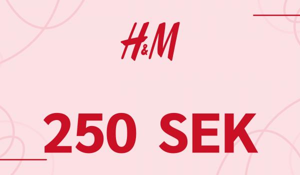 H and M Gift Card 250 SEK