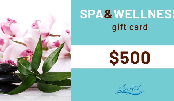 Spa and Wellness Gift Card 500 USD