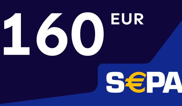 SEPA Gift Card 160 EUR