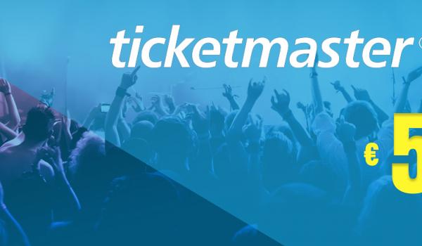 Ticketmaster Gift Card 5 EUR