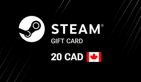 Steam Gift Card 20 CAD