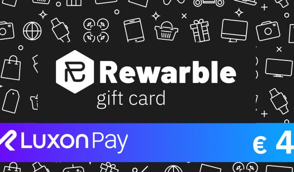 Rewarble Luxon Pay Gift Card 4 EUR