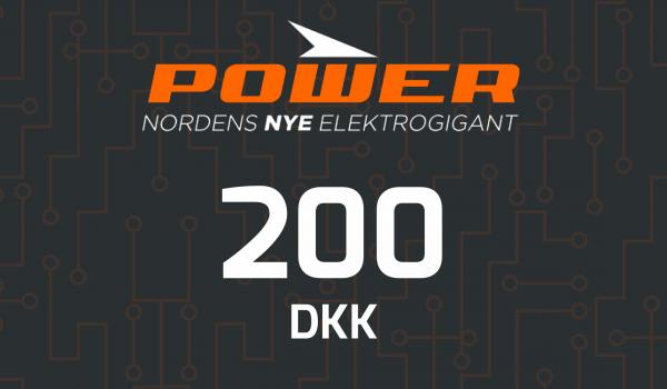 Power Gift Card 200 DKK