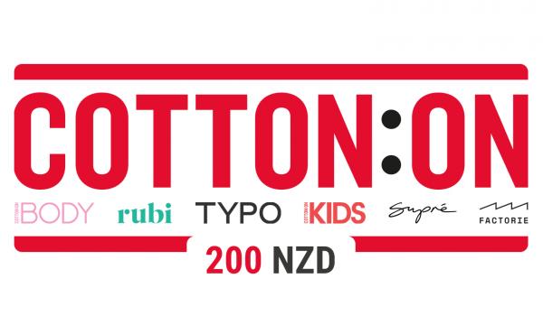 Cotton On Group Gift Card 200 NZD