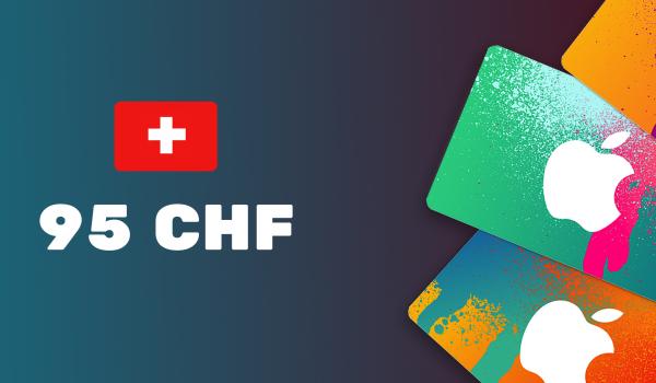 Apple iTunes Gift Card 95 CHF