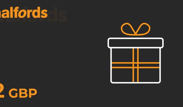 Halfords Gift Card 2 GBP