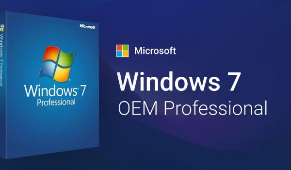 Microsoft Windows 7 OEM Professional