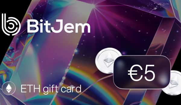 BitJem ETH Gift Card 5 EUR