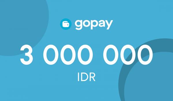 GoPay Voucher 3000000 IDR