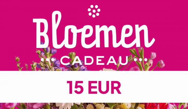 Bloemen Cadeau Gift Card 15 EUR