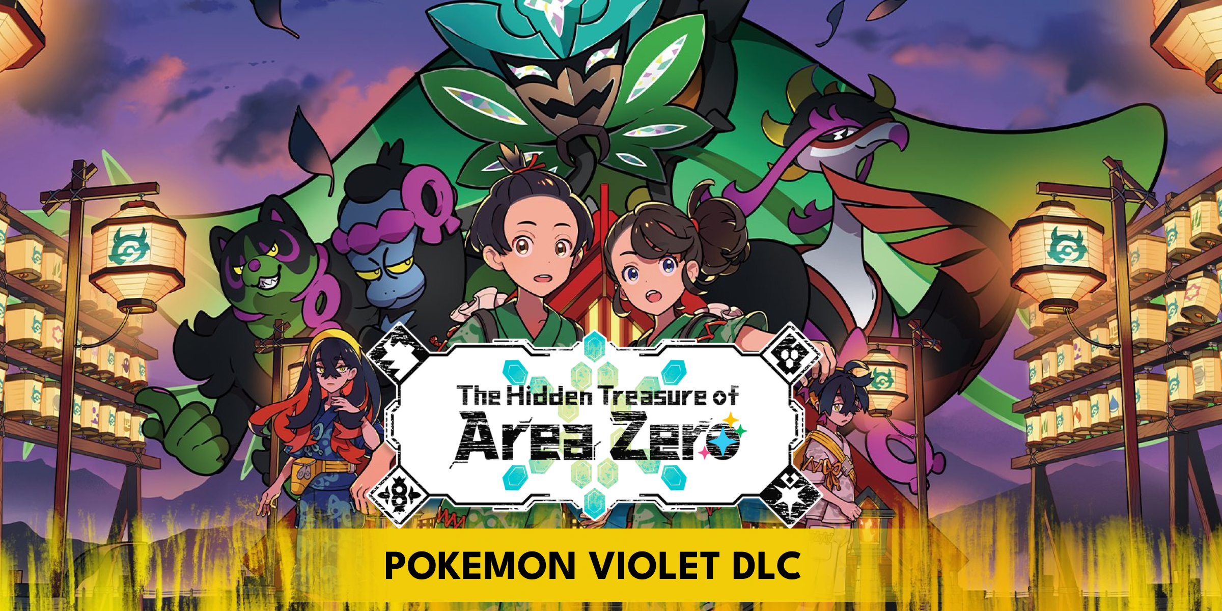 The Hidden Treasure of Area Zero DLC for Pokemon Violet (Switch)