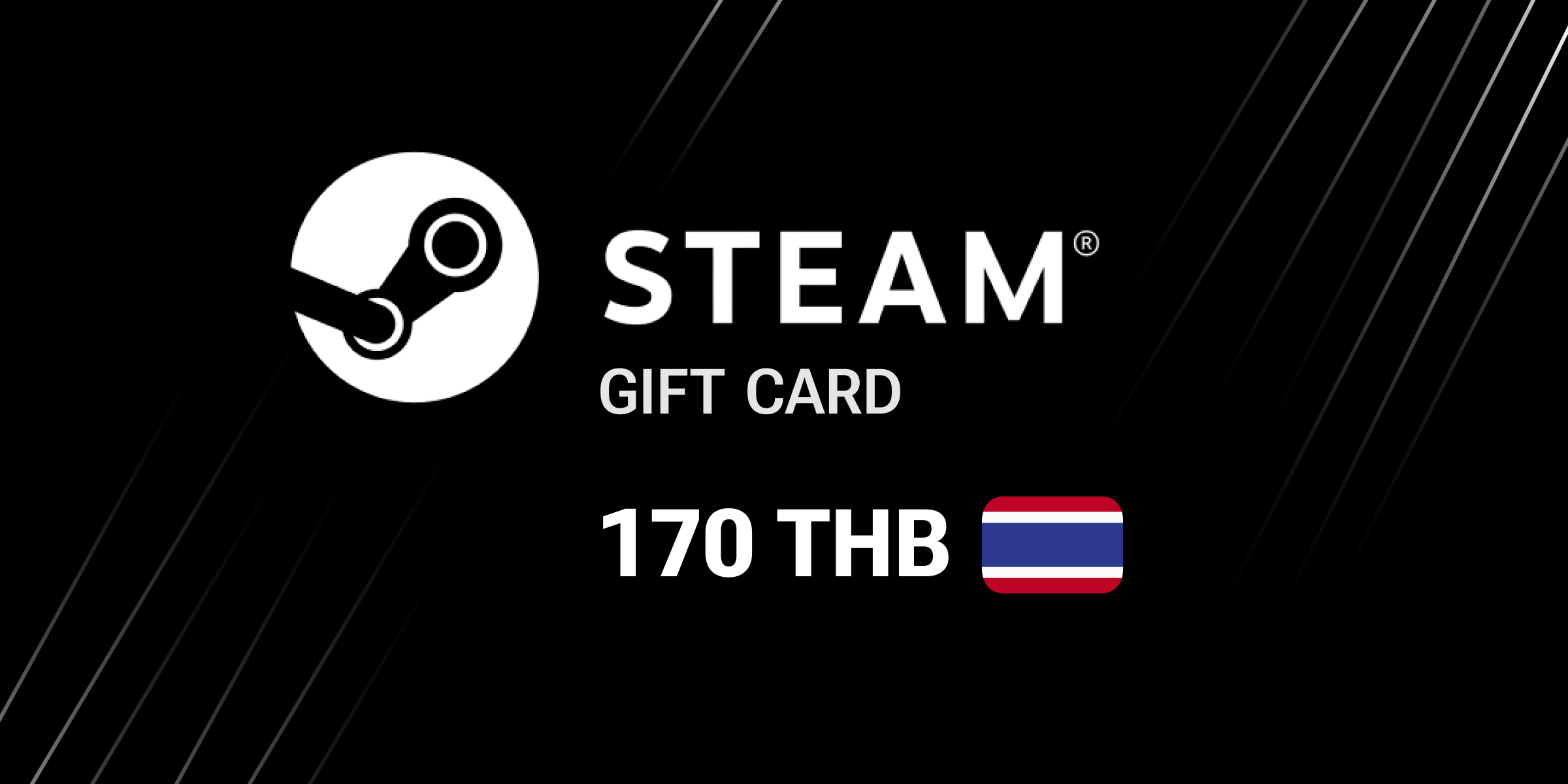 Steam Gift Card 170 THB