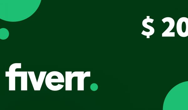Fiverr Gift Card 20 USD