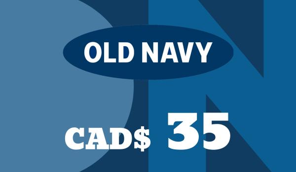 Old Navy Gift Card 35 CAD