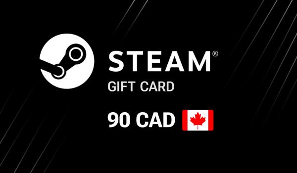 Steam Gift Card 90 CAD