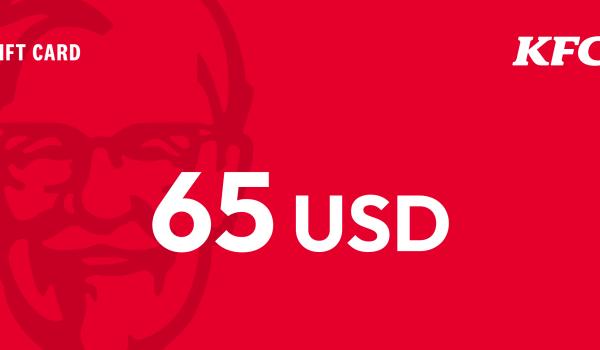KFC Gift Card 65 USD