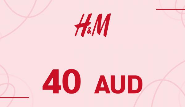 H and M Gift Card 40 AUD