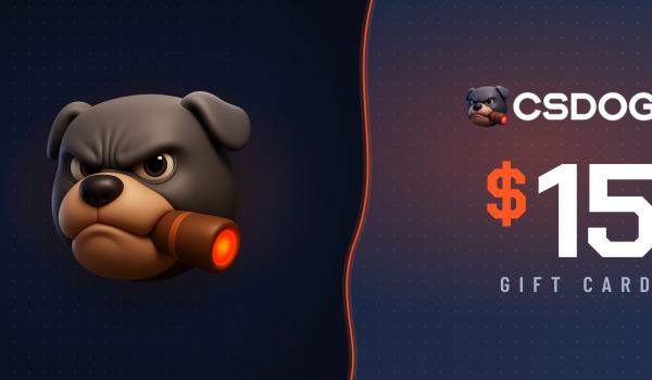 CSDOG Gift Card 15 USD