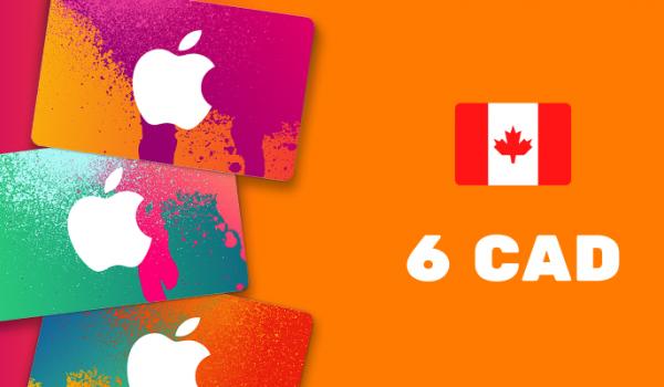 Apple iTunes Gift Card 6 CAD