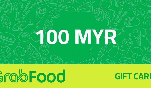 GrabFood Gift Card 100 MYR