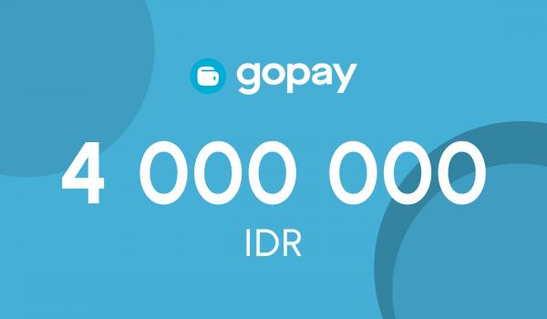 GoPay Voucher 4000000 IDR