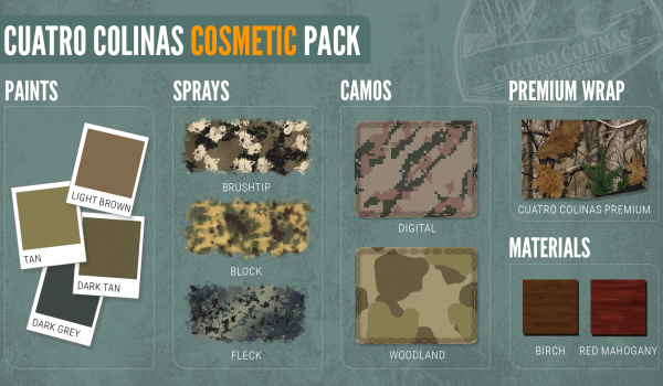 theHunter Call of the Wild Cuatro Colinas Cosmetic Pack (PC)