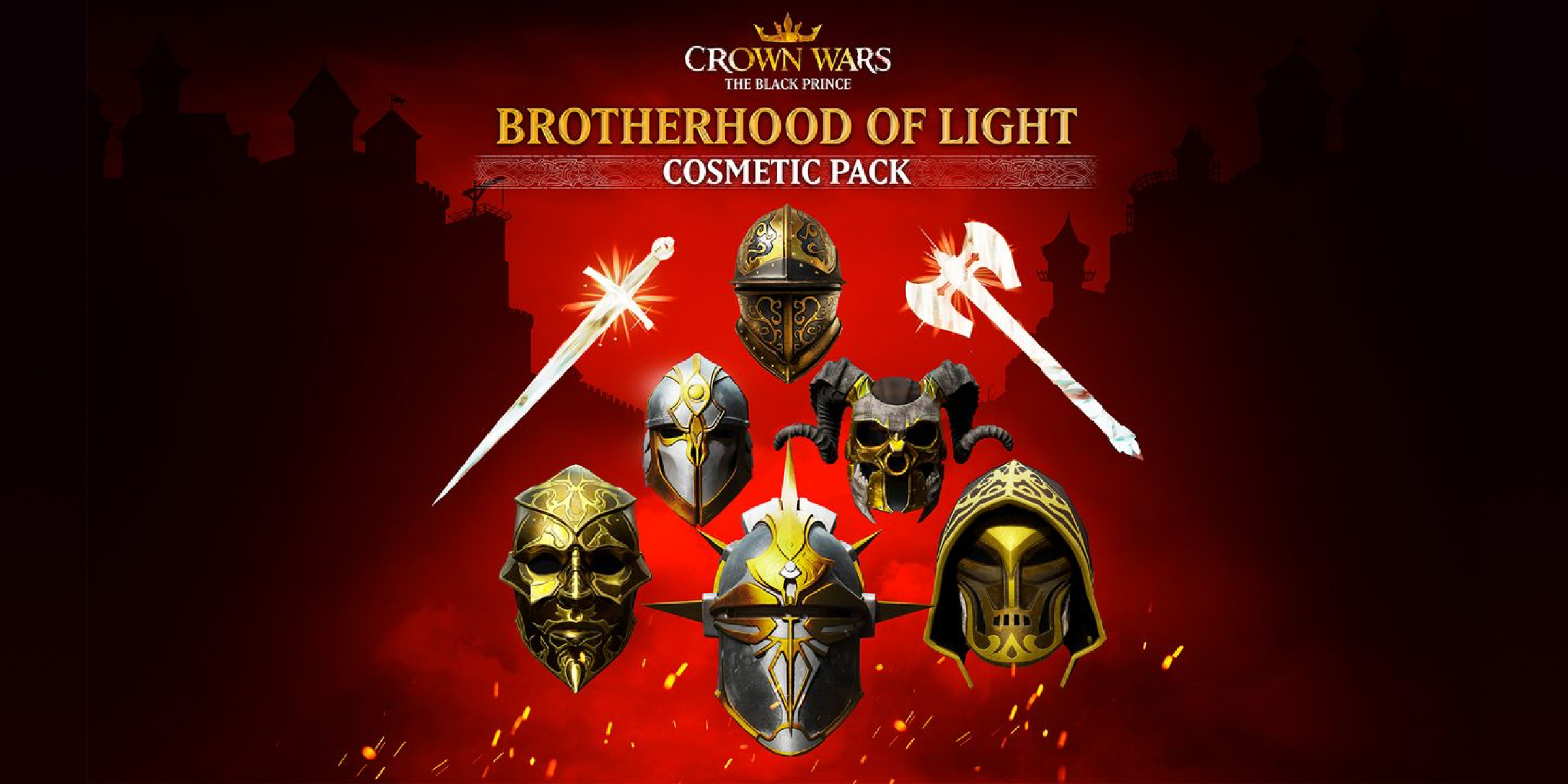 Crown Wars The Black Prince Brotherhood of Light Cosmetics Pack (PC)
