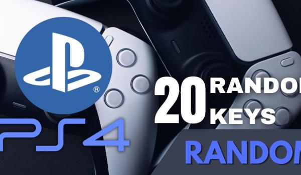 Random PS4 20 Keys
