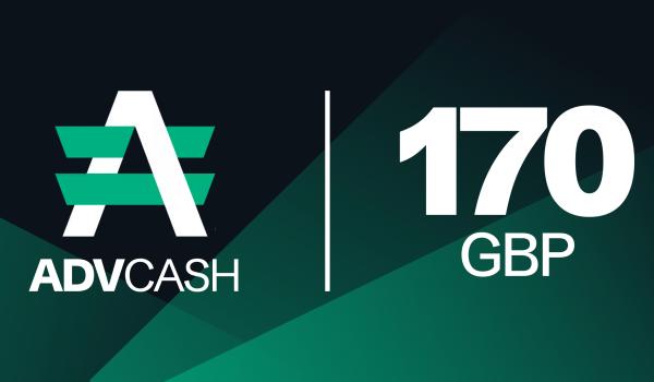Advanced Cash Gift Card 170 GBP
