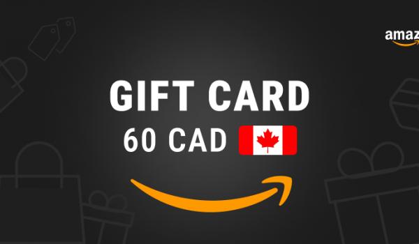 Amazon Gift Card 60 CAD