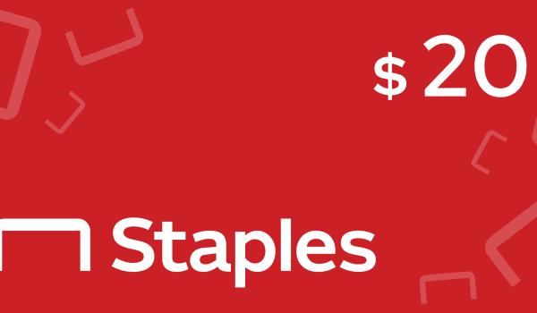 Staples Gift Card 20 USD