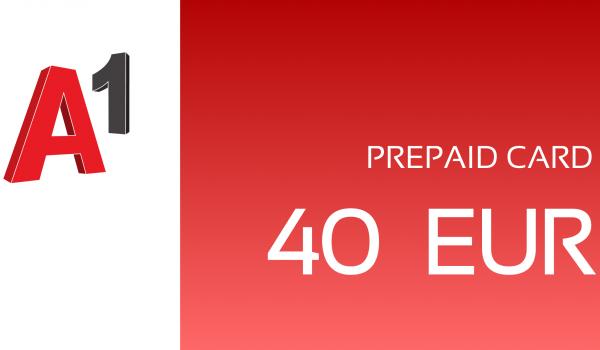 A1 Prepaid 40 EUR
