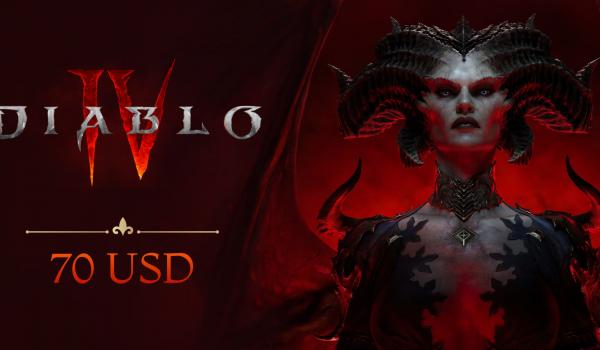 Diablo IV Gift Card 70 USD