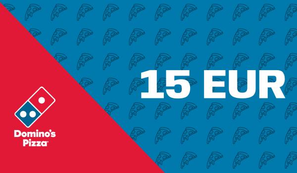 Dominos Pizza Gift Card 15 EUR